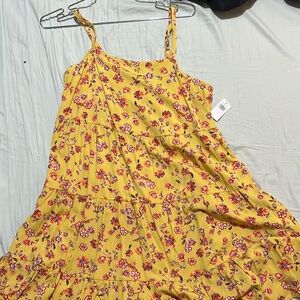 Prices firm, Nice summer dress with small flower dress print